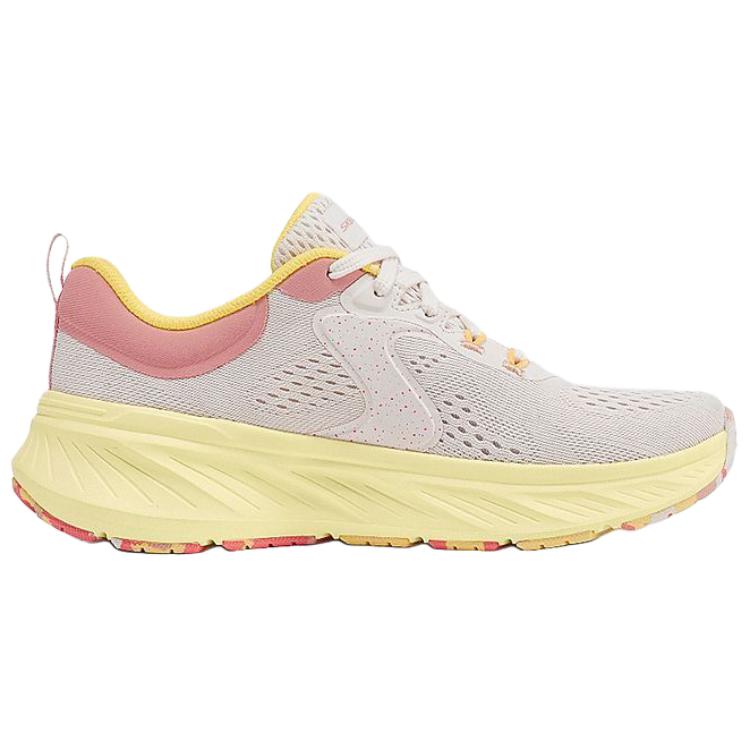 Skechers Edgeride Low top Running Shoes Women’s Gray Yellow Pink