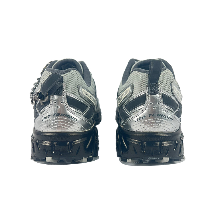 New Balance NB 410 Slip Resistant, Abrasion Resistant, Breathable Low top Casual Running Shoes Unisex Silver Black
