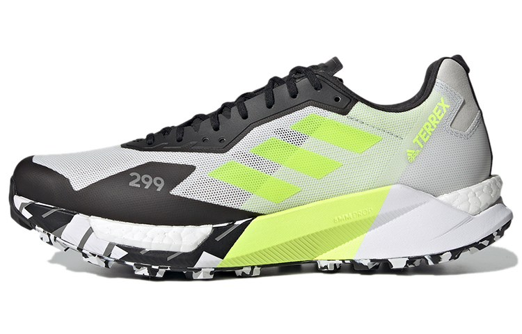 Adidas Terrex Agravic Ultra Trail 'Grey Solar Yellow'