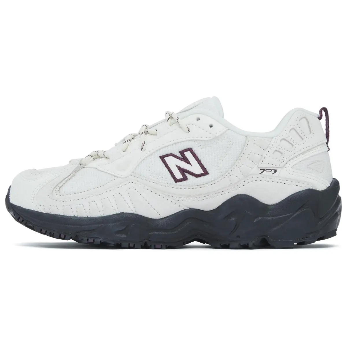 703 Wmns New Balance 'White Maroon Black' Women's