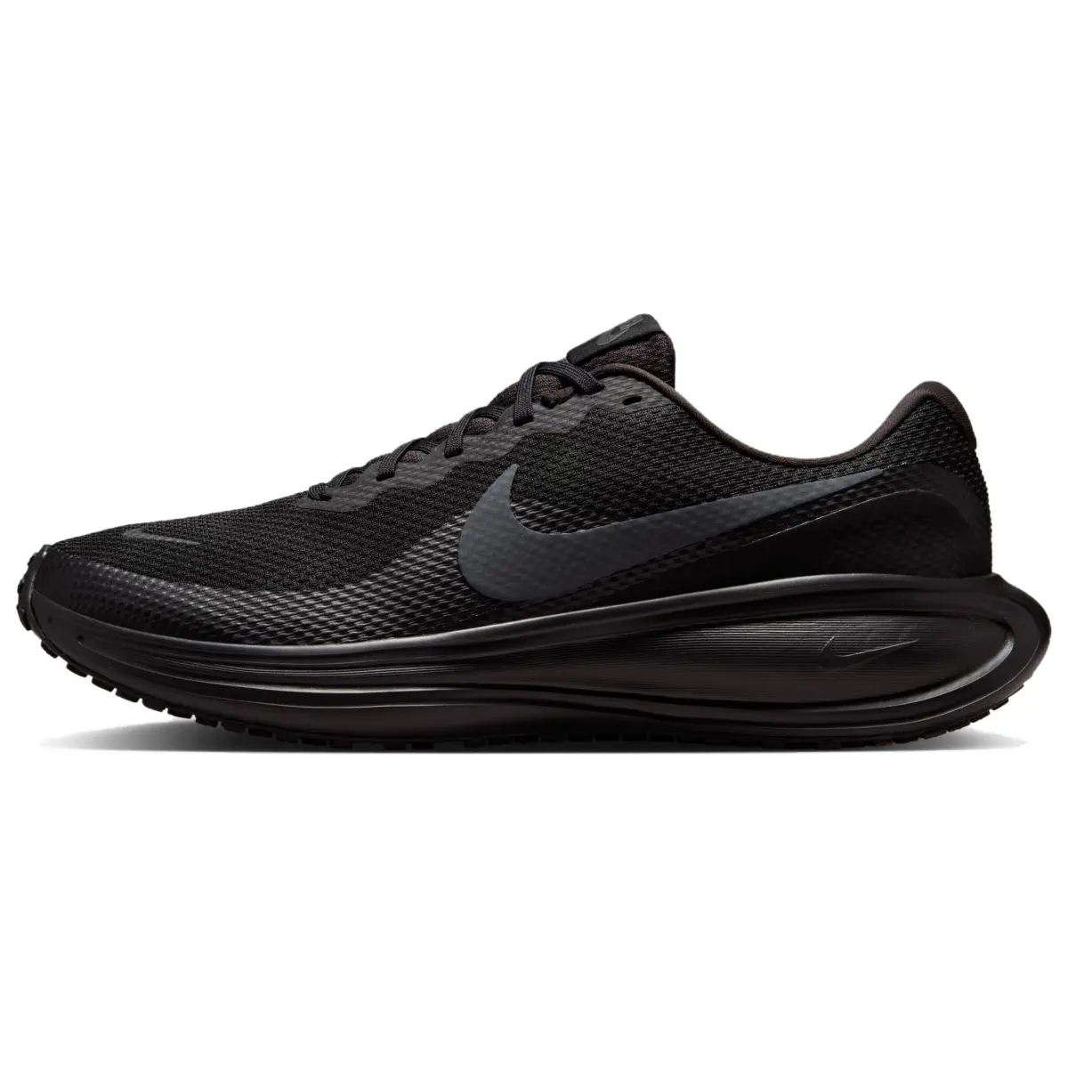Nike REVOLUTION 8 Breathable Low top Casual Running Shoes Men's Black