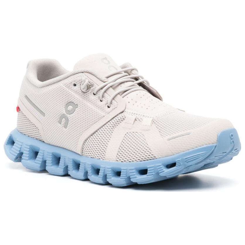 On Cloud 5 Low top Running Shoes Women’s Beige Blue