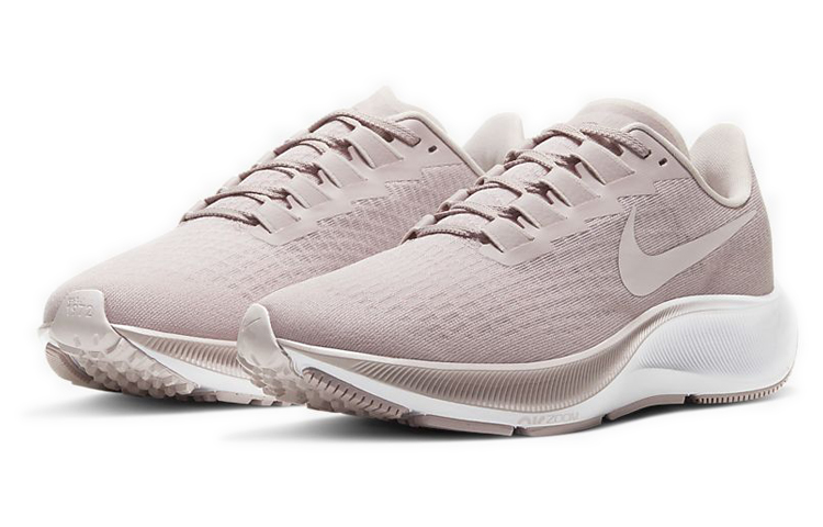 Женские кроссовки Nike Pegasus 37 (бело-розовые) — Белыйрозовый — фото 3