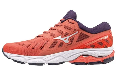 Mizuno Wave Ultima 11 Cushioning Non Slip Low Tops Pink White