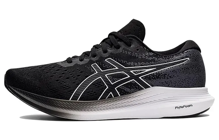 Asics Evoride 3 Comfortable Low top Running Shoes Women's Black White