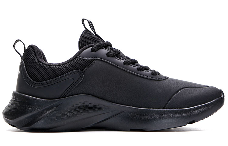 XTEP Slip Resistant, Abrasion Resistant, Lightweight Low top Running Shoes Women’s Black