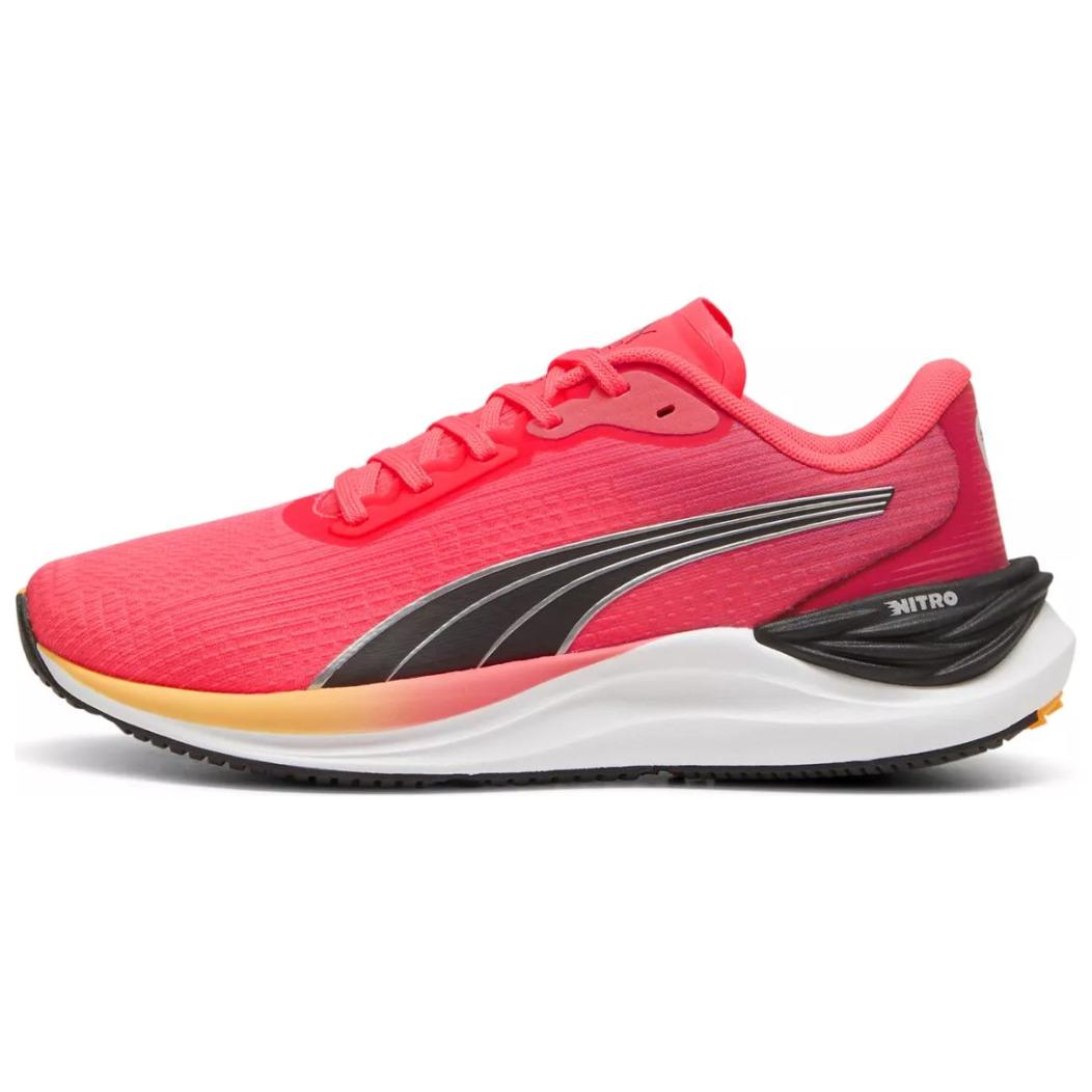 PUMA Electrify Nitro 3 Slip Resistant Low top Running Shoes Women's Red Black