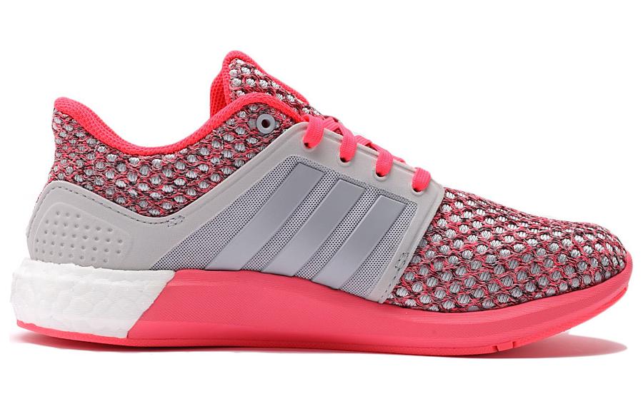 Adidas Comfortable Cushioning, Wear Resistant Low top Running Shoes Women’s Gray Red