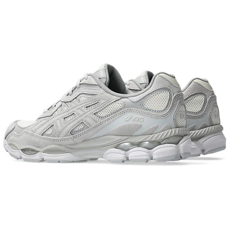 Asics GEL NYC Low top Casual Running Shoes Unisex Gray White