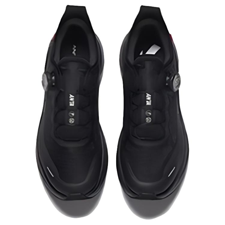 Anta Absolute Isolation Abrasion Resistant Support Rebound Low top Sprint Running Shoes Men’s Black