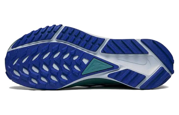Nike React Pegasus Trail 4 Light Silver Racer Blue Football Grey Mineral Teal