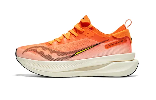 Saucony IDLING Cruise Cushioning Breathable Low top Casual Running Shoes Unisex Orange