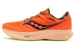 Saucony Ride 15 Fabric Cushioning Slip Resistant Abrasion Resistant Lightweight