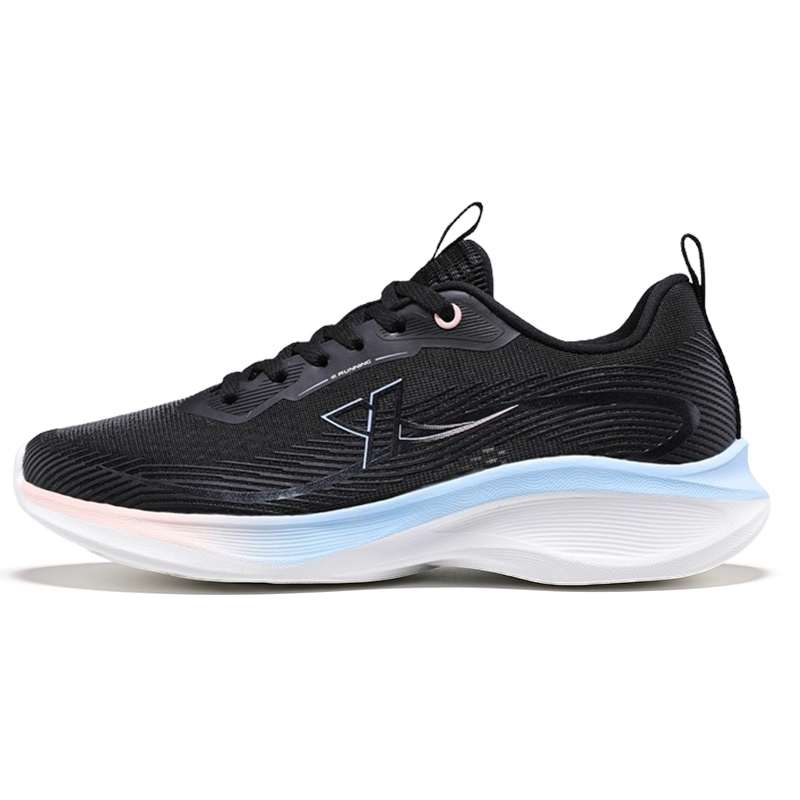 XTEP Hydrogen Wind Technology Breathable And Lightweight Low top Casual Running Shoes Women’s Black