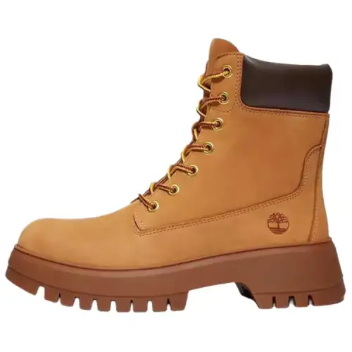 Timberland Short Combat Boots Women's Wheat Brown
