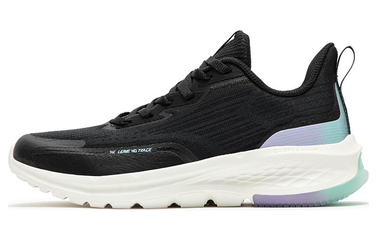361° Slip Resistant Abrasion Resistant Breathable Low top Running Shoes Women’s Black Purple