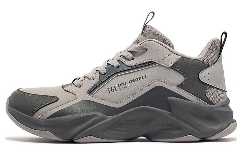 361° Slip Resistant Low top Running Shoes Men’s Zinc Iron Gray Smoke Gray
