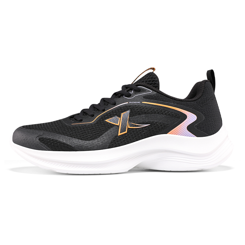 XTEP Cushioning Lightweight Low top Casual Running Shoes Men’s Black