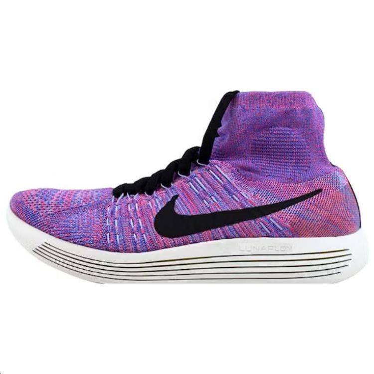 Nike Lunarepic Flyknit Hot Punch/Black Aluminum Women’s