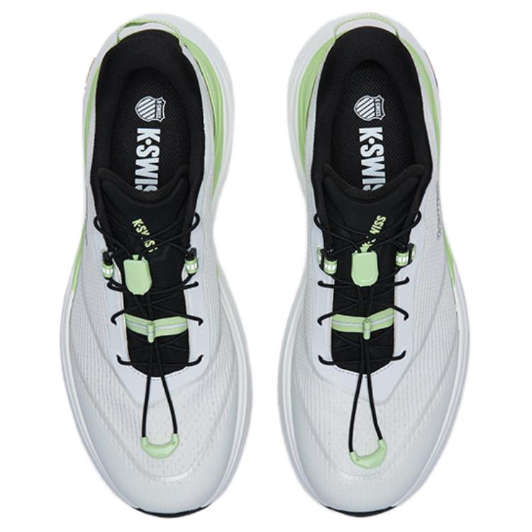 K·SWISS Textile, TPU Low top Running Shoes Men’s White Green