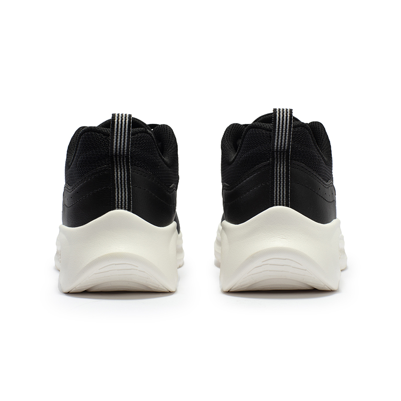 361° Slip Resistant, Abrasion Resistant, Breathable Low top Casual Running Shoes Women’s Black White