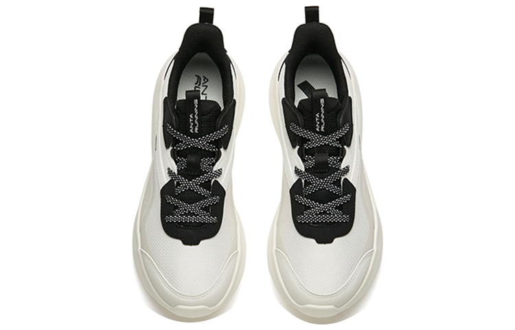 ANTA Running Collection Running Shoes Women’s Low Top Ivory White/Black