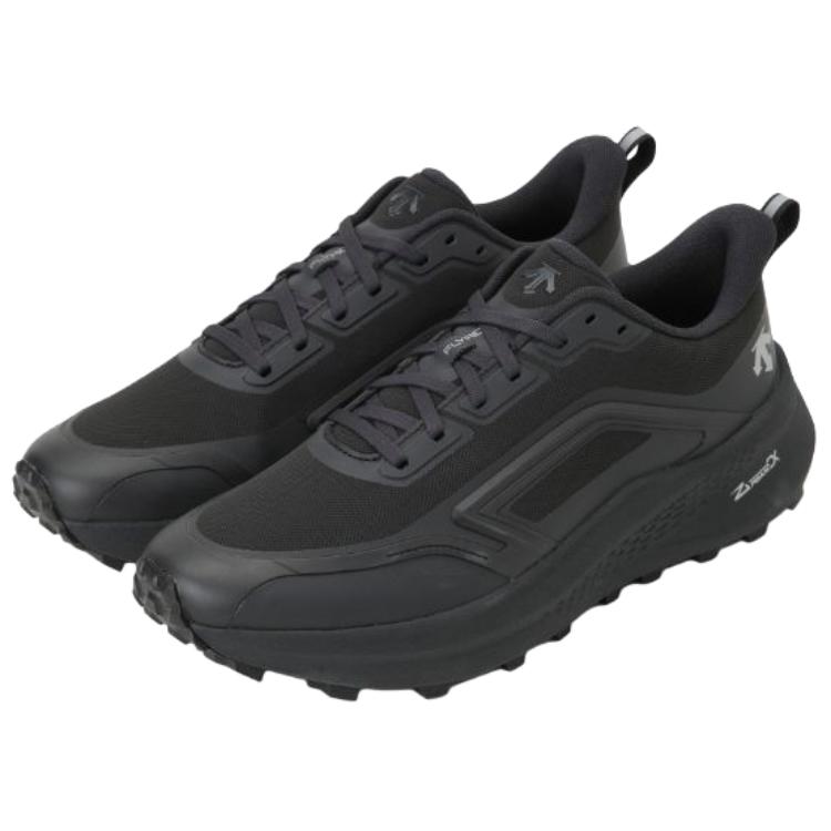 DESCENTE Flyridge Low top Casual City Commuting Running Shoes Unisex Black