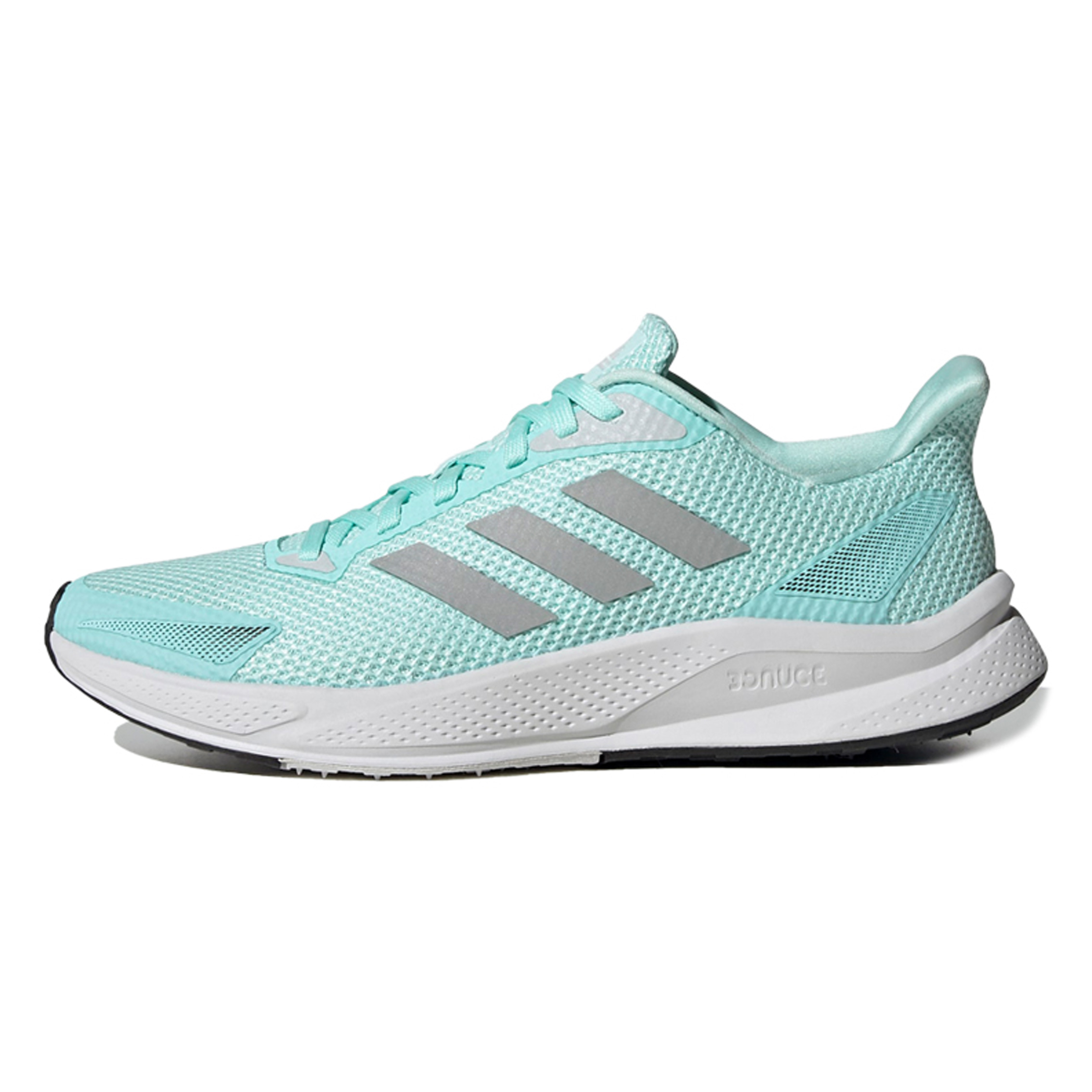 Adidas X9000l1 Mesh Slip Resistant Cushioning Breathable Low top Running Shoes Women's Frost Green White