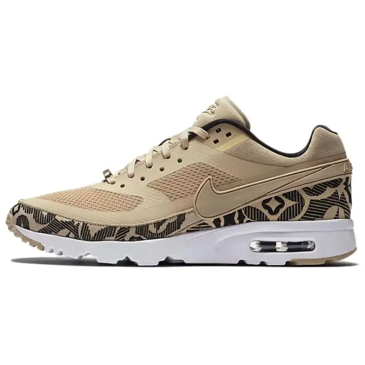 Nike Air Max BW Comfortable Low top Running Shoes Men's Beige
