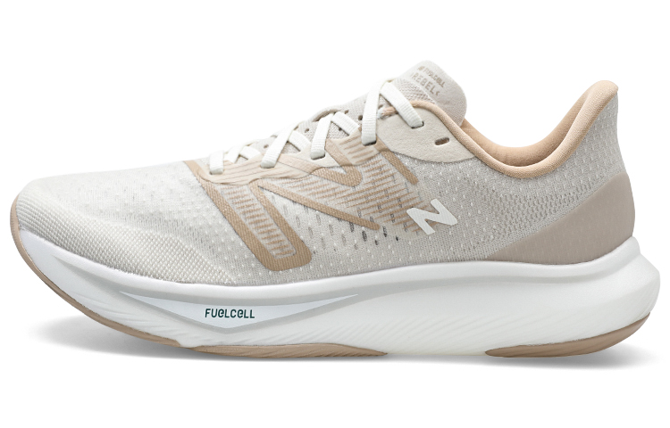 Кроссовки New Balance Fuelcell Rebel V3 (бежевые)