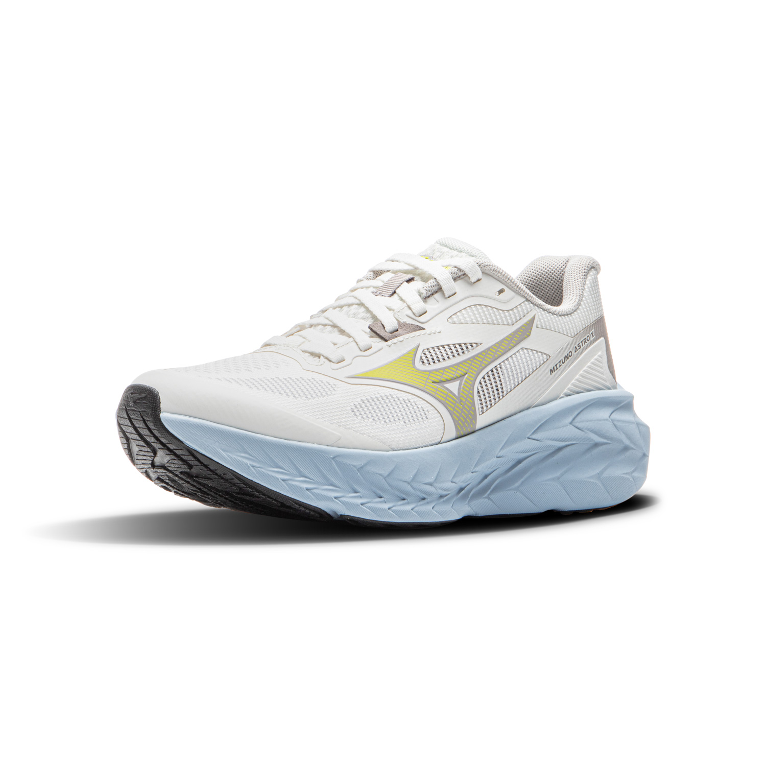 Mizuno Slip Resistant, Breathable, Lightweight Low top Trail Running Shoes Unisex White Blue