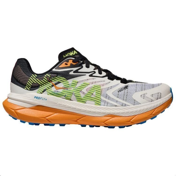 HOKA ONE ONE Tecton X Cushioning, Wear Resistant Low top Running Shoes Men’s White Green Orange