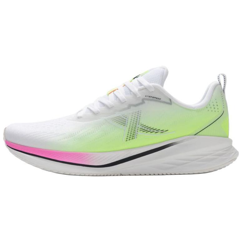 XTEP 5.0LITE Slip Resistant Abrasion Resistant Low top Training Running Shoes Men’s White Green