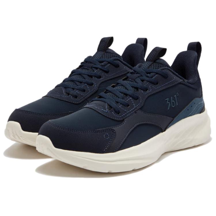 361° Non slip Lightweight Low top Casual Running Shoes Men’s Blue White