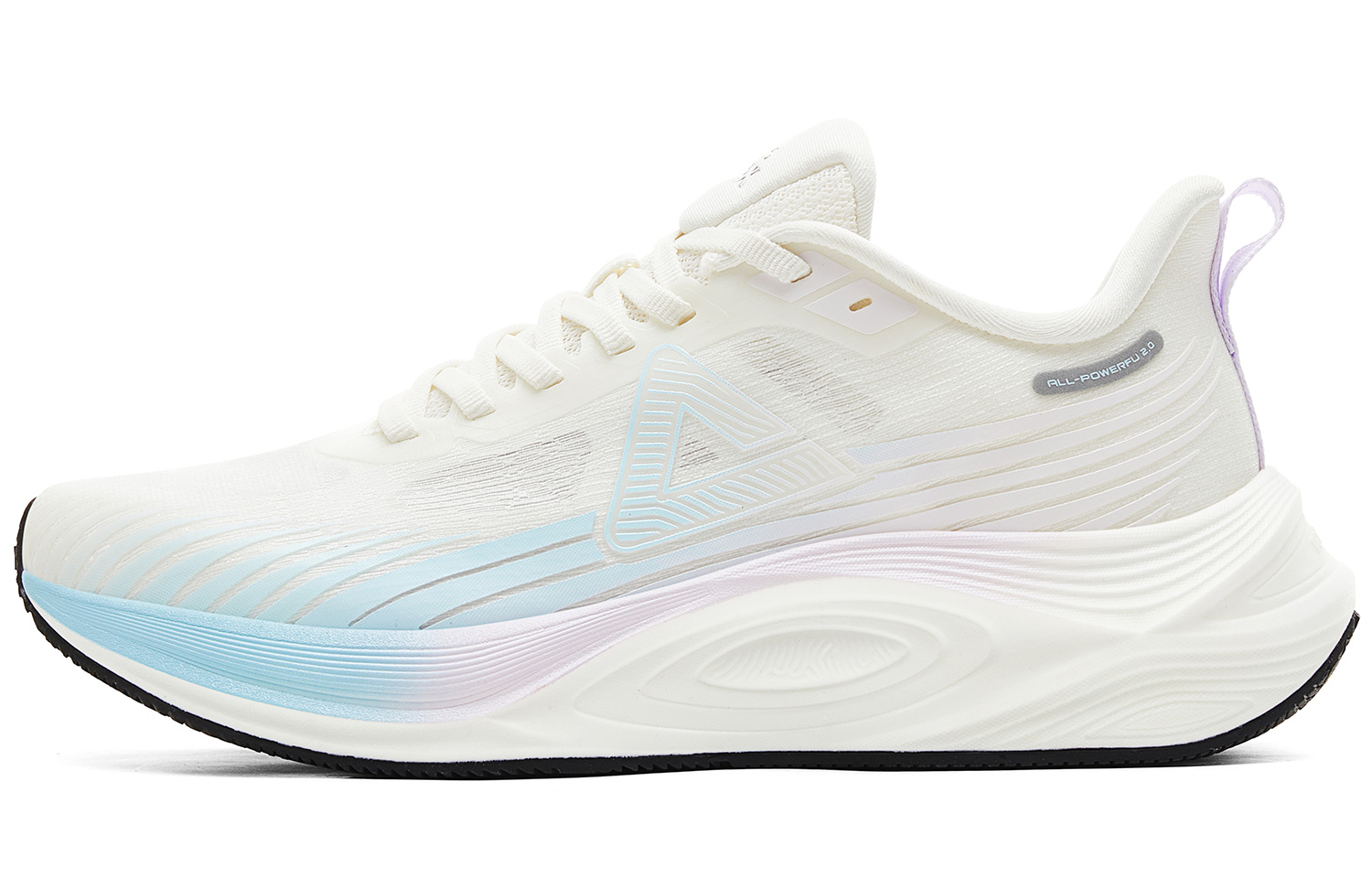 PEAK Fabric Low top Running Shoes Women’s Ivory Purple