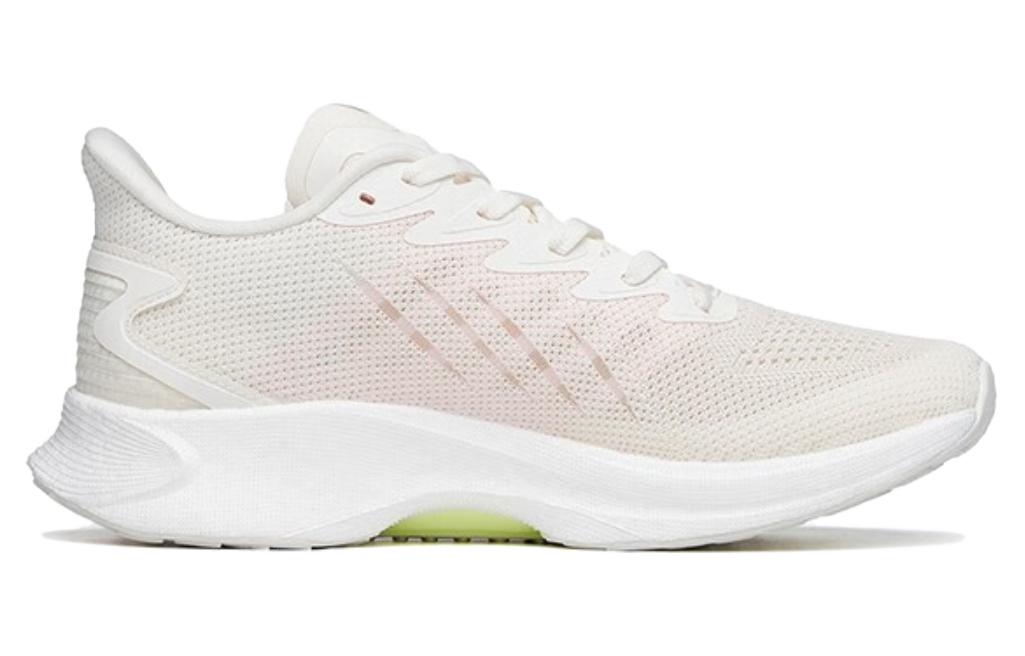 Anta Cushioning Abrasion Resistant Cushioning, Wear Resistant Low top Running Shoes Women’s Ivory White