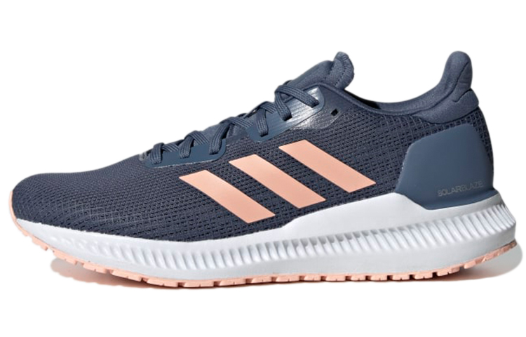 Adidas Solar Blaze Fabric Cushioning Low top Running Shoes Women's Indigo
