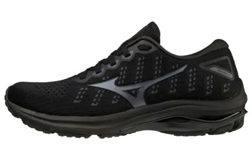Mizuno Wave Rider 25 Running Shoes Women's Low Top Black