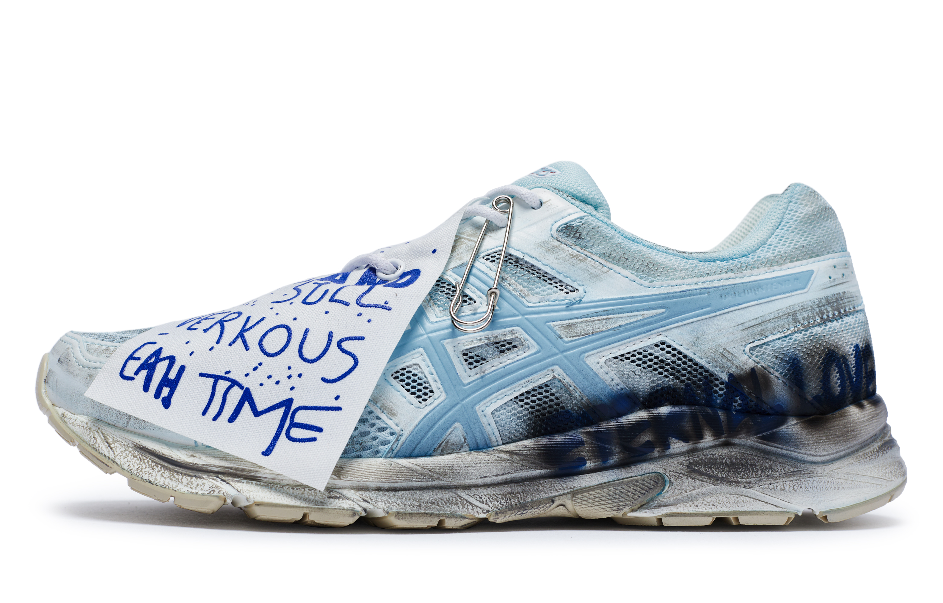 Asics Gel Contend 4 Low top Running Shoes Men’s Blue Black