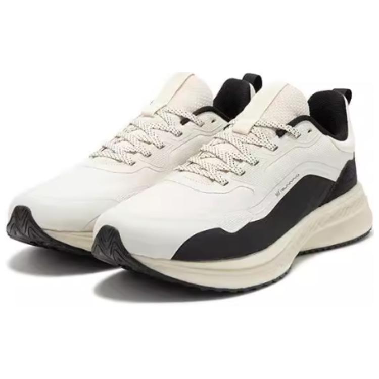 361° Cushioning Slip Resistant Low top Running Shoes Men’s White Black