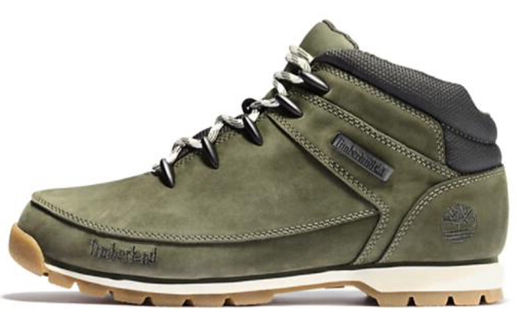 Timberland Euro Sprint Abrasion Resistant Comfortable Ankle Length Outdoor Boots Men's Olive Green