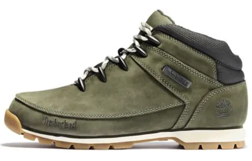 Timberland Euro Sprint Abrasion Resistant Comfortable Ankle Length Outdoor Boots Men's Olive Green