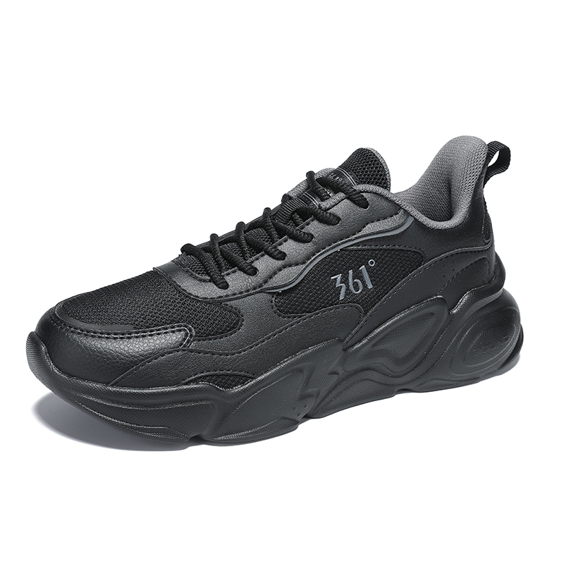 361° Cushioning Breathable Lightweight Low top Casual Running Shoes Women’s Obsidian Black