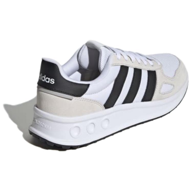 Adidas Slip Resistant Abrasion Resistant Slip Resistant Abrasion Resistant Low top Running Shoes Men’s White Black