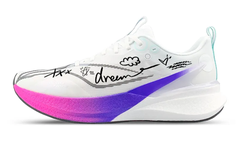 Li Ning Red Hare 8PRO Running Shoes Men's Low Top White/Black/Purple/Pink