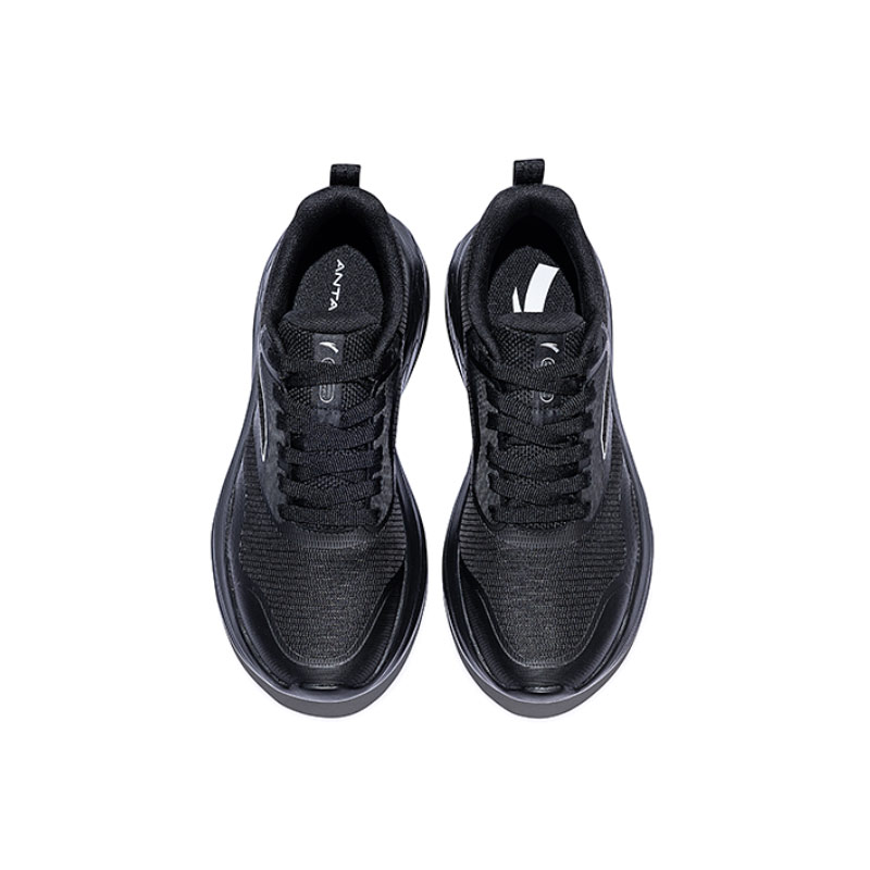 CHAOJIANTA Cushioning, Wear Resistant Low top Casual Running Shoes Men’s Black