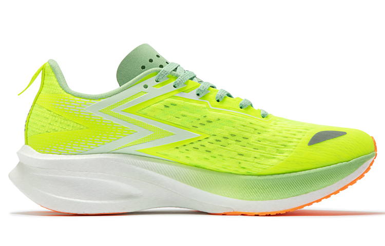 361° Flame ET Mesh, Textile Low top Running Shoes Unisex Yellow Green