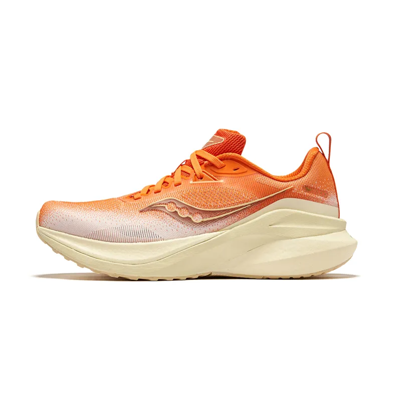 Saucony MARSHAL Abrasion Resistant Abrasion Resistant Low top Running Shoes Unisex Orange Beige