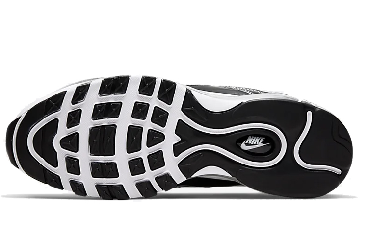 Кроссовки Nike Air Max 97 (черно-белые) — Чёрныйбелый — фото 5