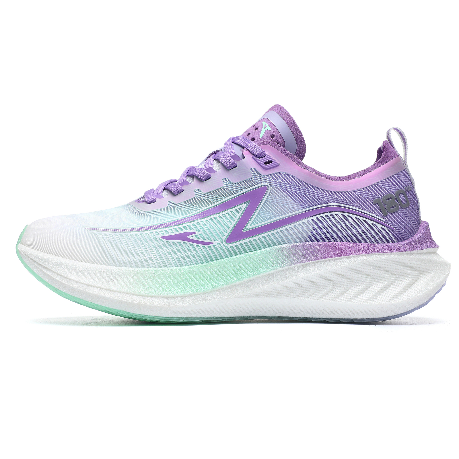 TREEPERI Running Shoes Women’s Low Top Purple/Cyan/White